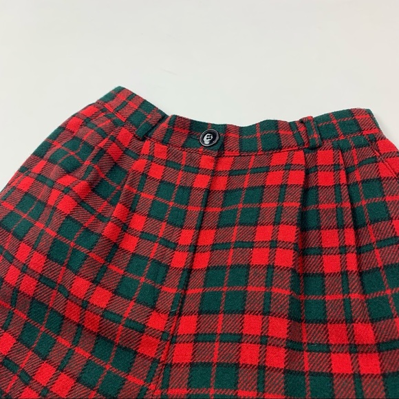 Vintage Norton McNaughton Wool Blend Plaid Shorts Sz 8 - Picture 5 of 12